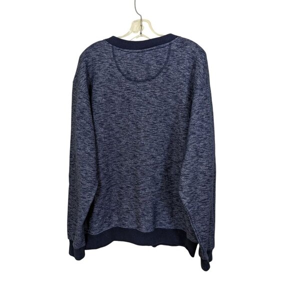 Isaacs Designs Sweatshirt Mens XL Pullover Fleece Alaska Embroidered Husky Dog - Picture 2 of 4